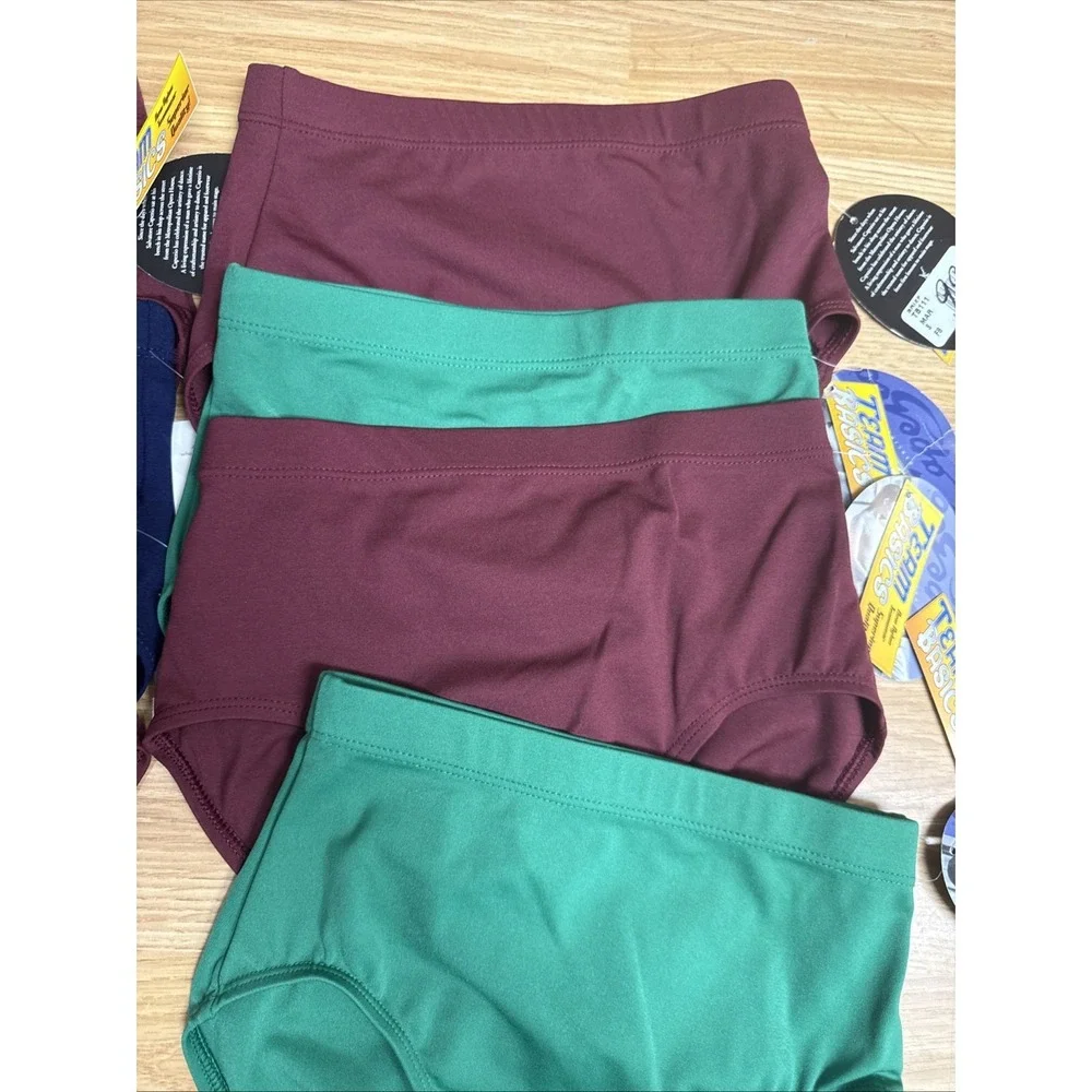 Lot Of 7 Capezio Team Brief TB111 Womens  Small NWT Dance